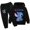 Warmer Trainingsanzug für Kinder, Set mit Kapuzenpullover mit langen Ärmeln und Hose, lässiges Sportoutfit für Jungen und Mädchen