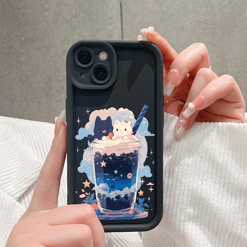 Měkké silikonové pouzdro na telefon Full Cover Fotoaparát nárazuvzdorné ochranné pouzdro pro Samsung Xiaomi Redmi Poco