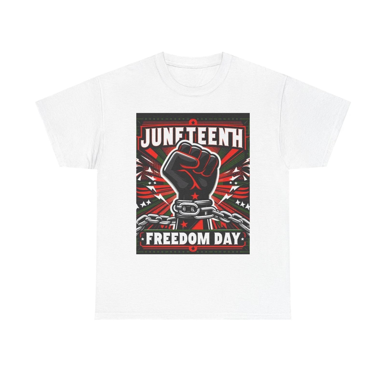 Juneteenth Freedom Day Tee, Unisex Cotton T-Shirt, Celebration Varies Colors S