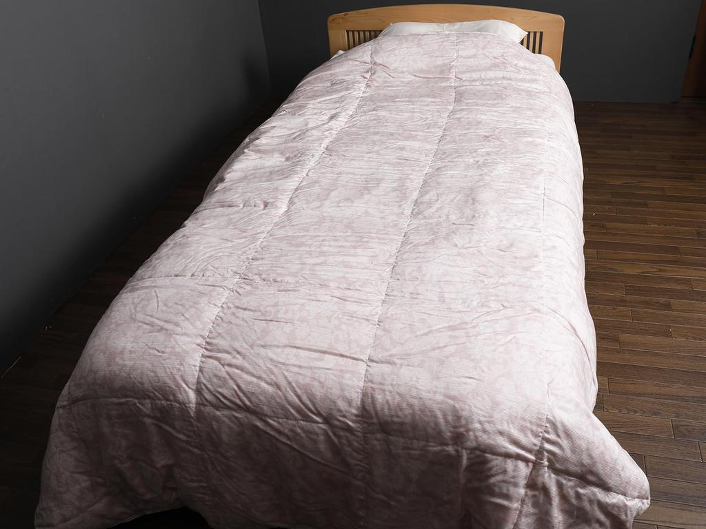 Romance Kosugi Official Sleep Atelier Silk-Filled Down Comforter, Made in Japan, Single Long, 90% Down, Silk, Hand-Washed Silk, All-Season, Washable