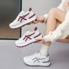 Fashion Thick-soled Sneakers for Women 2025 Spring and Autumn New Women Shoes Versatile Fashion Casual White Shoes