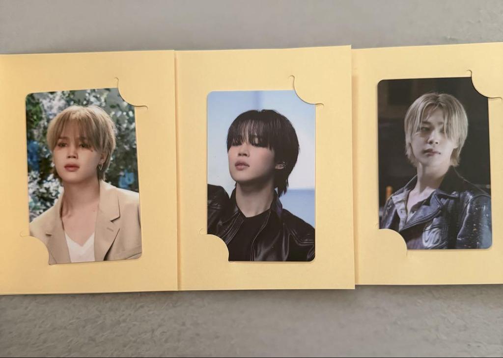 [USED] BTS JIMIN Exhibition Trading Cards