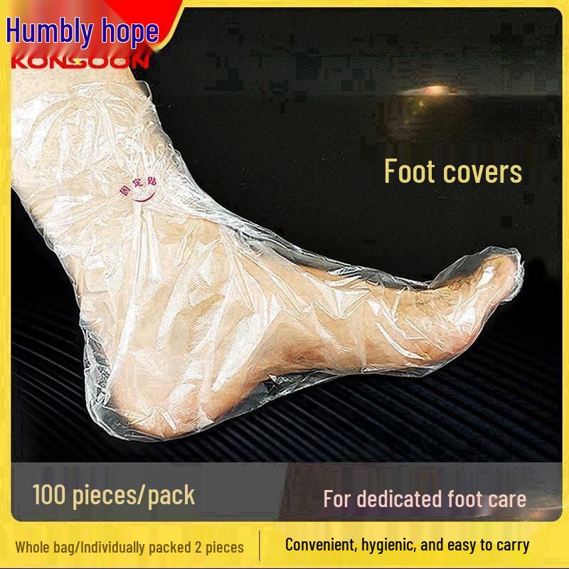 Qianxing Disposable Transparent Foot & Hand Mask Covers