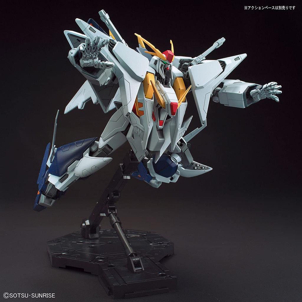 BANDAI SPIRITS HGUC Mobile Suit Gundam Flash Gundam Scale Plastic Model Kit 2530614 Hathaway's (Xi Gundam) 1/144 Pre-colored