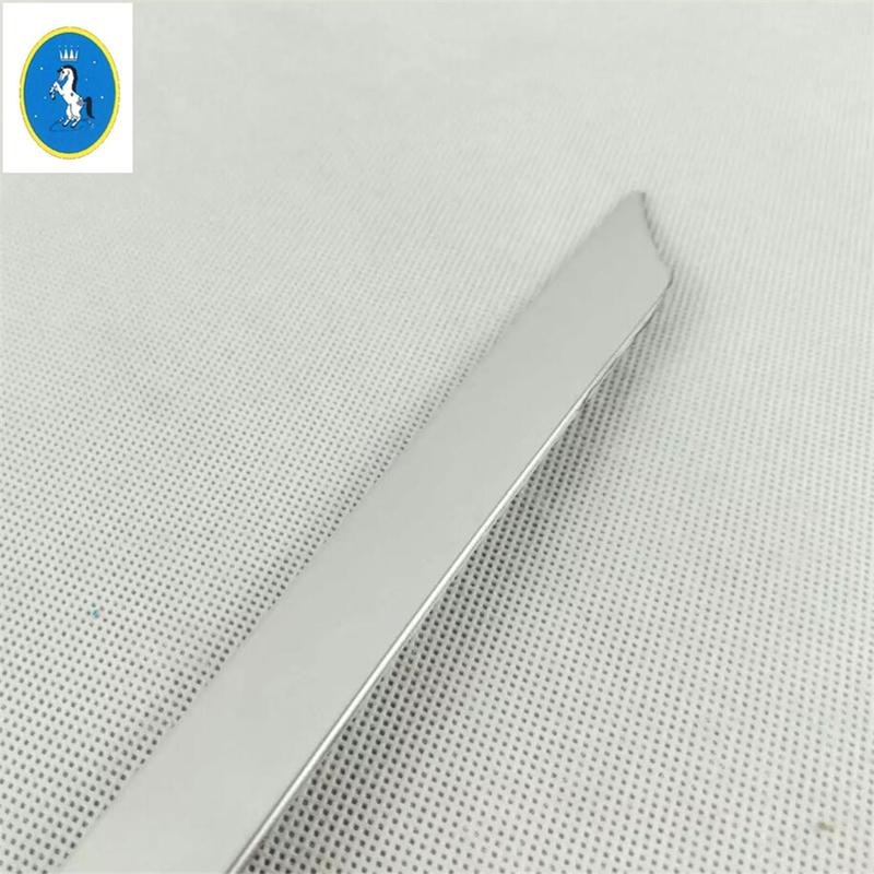 Car Accessories Rear Trunk Lid Cover Tailgate Trim Door Handle Molding Boot Garnish Bezel Cover Kit For BMW X1 F48 2016 -