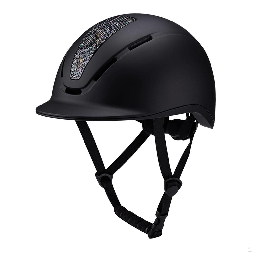 Reithelm Fahrrad Verstellbar Outdoor-Sportarten mit Herausnehmbarem Futter