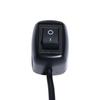 60cm/100cm Universal Car Switch Paste Type Toggle Switch with Cable DC 12V for Fog Ring Drive Lights Neon Lights