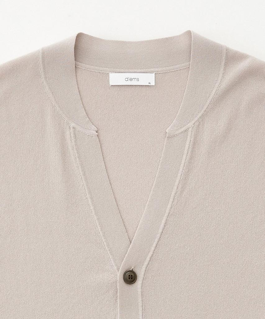 Stco Diems Silky Touch Cardigan Ivory (Classic Fit)_Dkgua01Csi