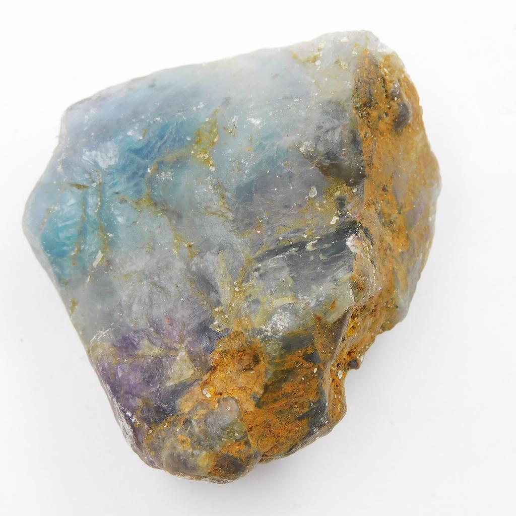 Natural Multi Color Fluorite 430.90 Ct Raw Uncut Rough   Loose Gemstone