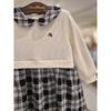 Show Chocola Baby Rune Check Dress Ttowoe125t