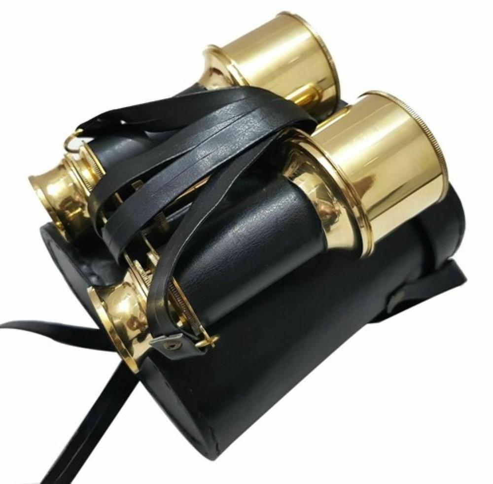 Antyczny Mosiężny Binokular Morski Vintage Prezent Nautyczny Monokular Teleskop Prezenty