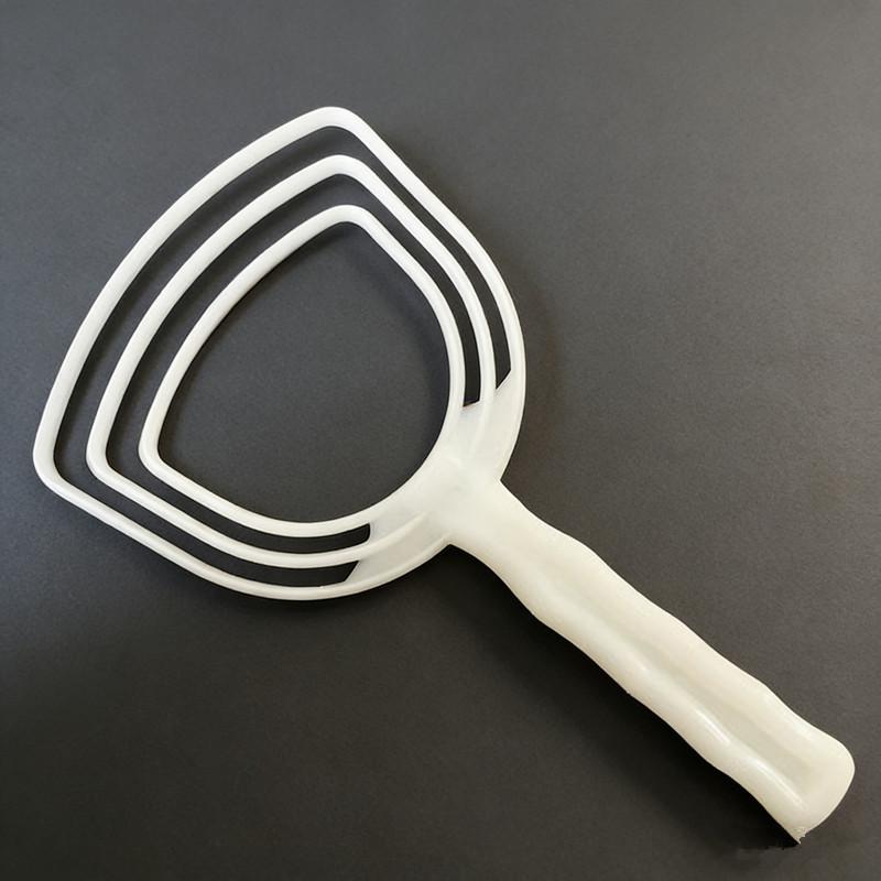 

dailyManual Plastic Meat Scraper Fish Scale Remover White Bone Scraper Handheld Kitchen Tool for Seafood Meal PrepDaily products білий