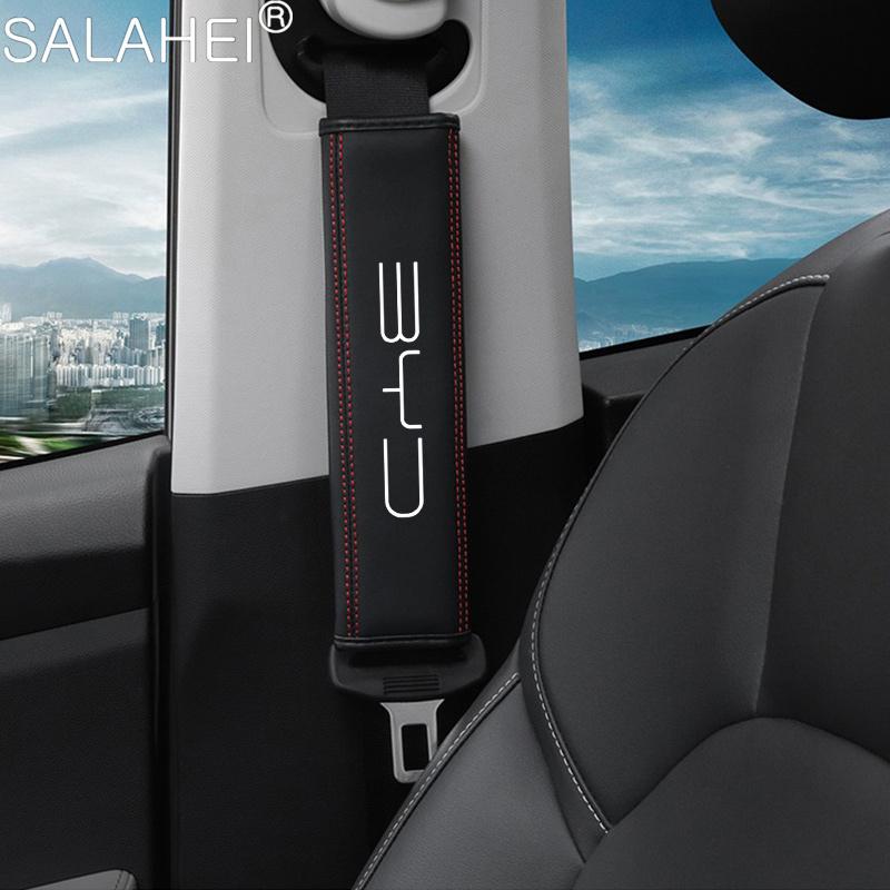 Car Seat Belt Shoulder Protector Cover Vehicle-mounted Pad Accessory For BYD Seal Dolphin Song Pro Tang Dmi Yuan EV QIn Plus MAX