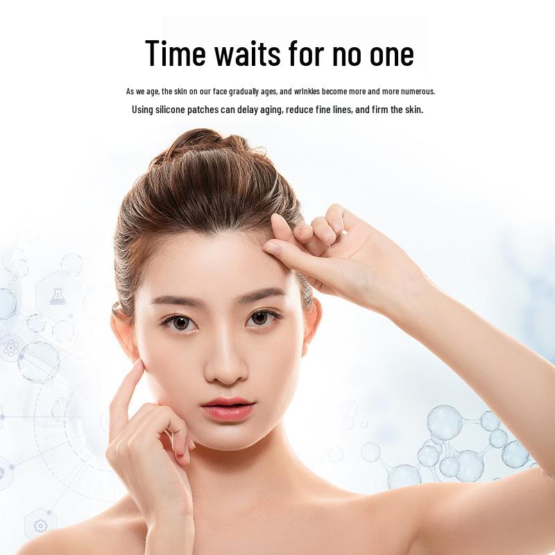 Silikon-Anti-Falten-Pflaster: Selbstklebend, Anti-Aging für Nasolabialfalten, Augen, Stirn, Gesicht, Hals und Dekolleté.