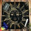 Divinations Tischdecke Monde und Sonne Astrologie Tarots Karten Tischdecke Altäre Tuch Divinations Brettspiel Zubehör