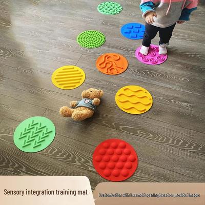 Almohadilla Táctil Sensorial de Silicona para Niños - Juguete de Educación Temprana e Integración Sensorial