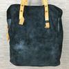 polder Shoulder Tote Bag Black with Lame Effect(USED)