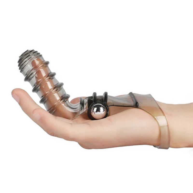 Finger Sleeve Vibrator G-spot Massage Clit Stimulate Flirting Sex Toys For Women Masturbator Adult