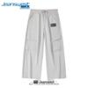 Jeanswest Men's 2026 Fall American Pleated Wide-Leg Workwear Pants