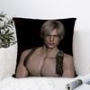 Muscle L-Leon Kennedys Pillow Case Plush Fabric Soft Pillowcase Double Sided Print Sofa Cushion Cover Throw Pillow Cover