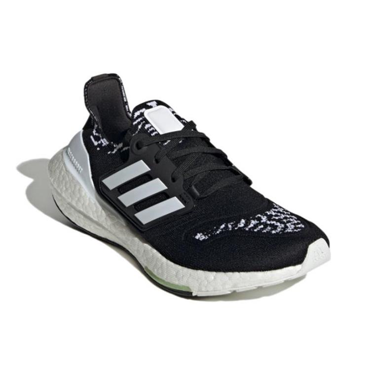 New Adidas UltraBoost 22 'Black White Almost Lime' Women's GX8019