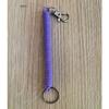 Portable Coil Springs Keychain Handmade Bag Ornament Gym Key Holder Hanging Ornament Suitable for Party Everyday Use