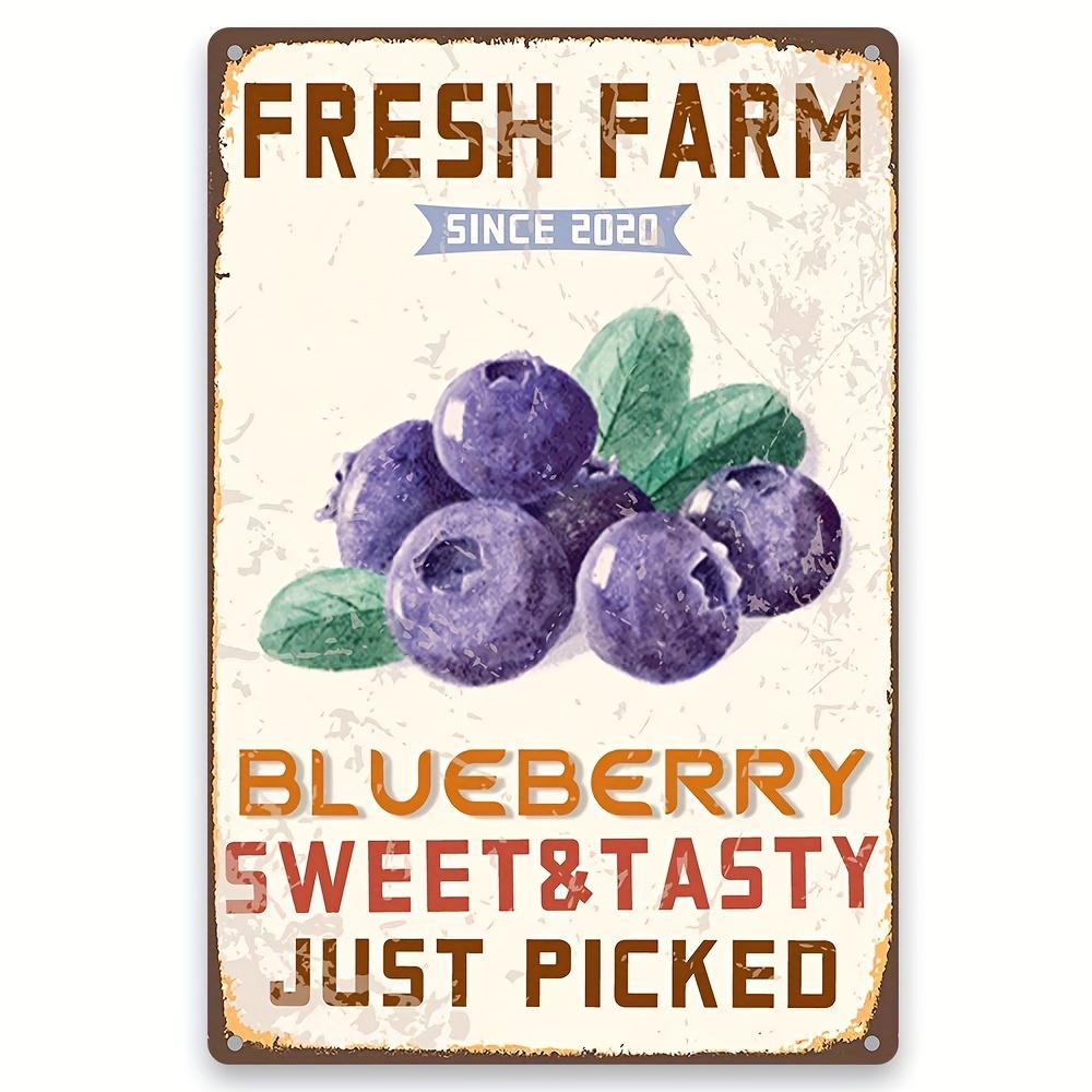 Vintage Garden Metal Tin Sign - Floral & Gardening Tools Design Perfect for Bar Cafes Restaurants, Garages & Home Decor Wall Art