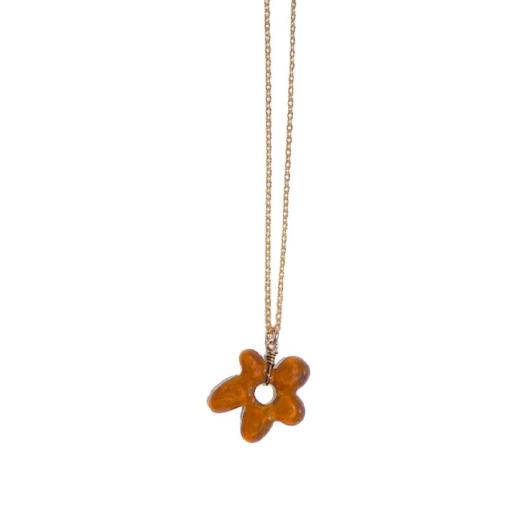 

Flower Neck Jewelry Pendant Choker Necklace Alloy Material Jewelry Gift for Girl бурштин