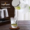 Versatile Ribbed Lead-Free Glass Tumblers, 265ml, Set of 6