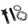 Bicycle Crankset Aluminium Alloy High Strength Lightweight Bicycle Crank Chainring Set for Mountain Bike