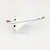 Replica Alloy Model 16cm Concorde Air British 1:400 Scale Metal Aircraft Diecast Model Aviation Plane Collectible Toys For Gift
