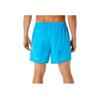 Asics Logo Print Polka Dot Lace-Up Mid-Waist Casual Shorts Men Bottoms Island-Blue Performance-Black 2011C835-403