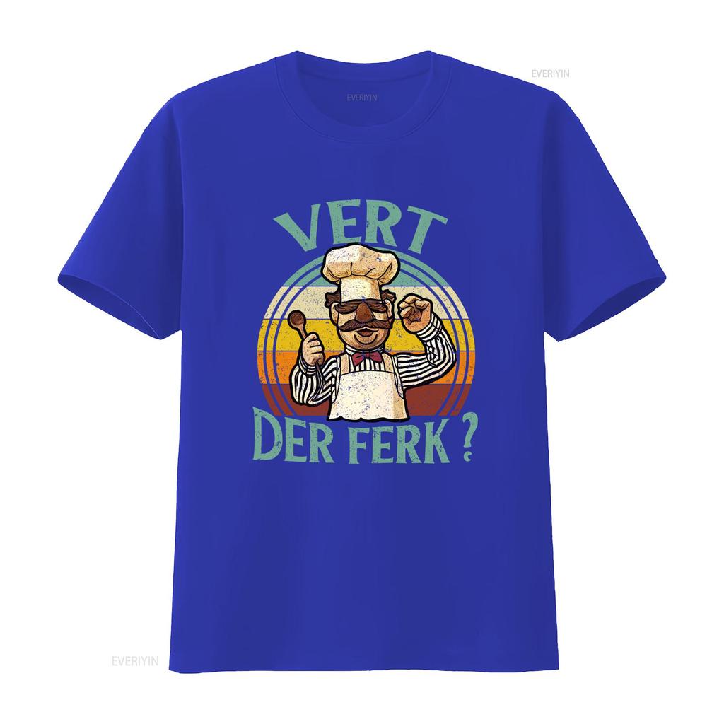 Swedish Chef Retro Design T Shirt for Men S 5XL Fast Shipping vintage Washed Comfortable Versatile Stretched