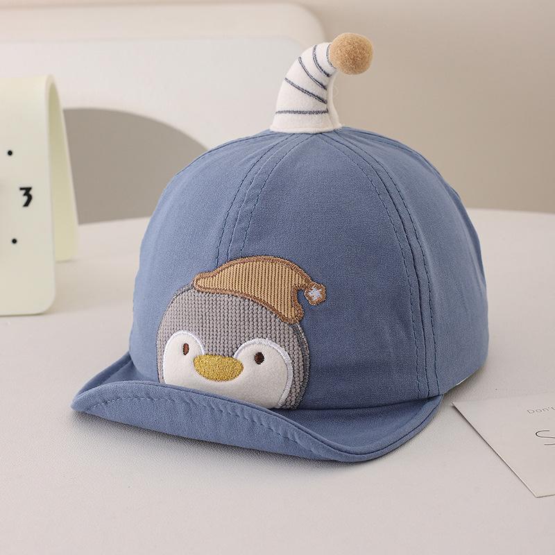 Unisex Baby Penguin Duckbill Hat - Soft Brim, Adorable Spring/Autumn Sun Protection Baseball Cap