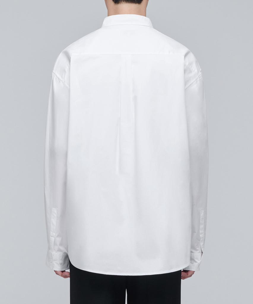 Musinsa Standard Oversized Poplin Shirt [White]
