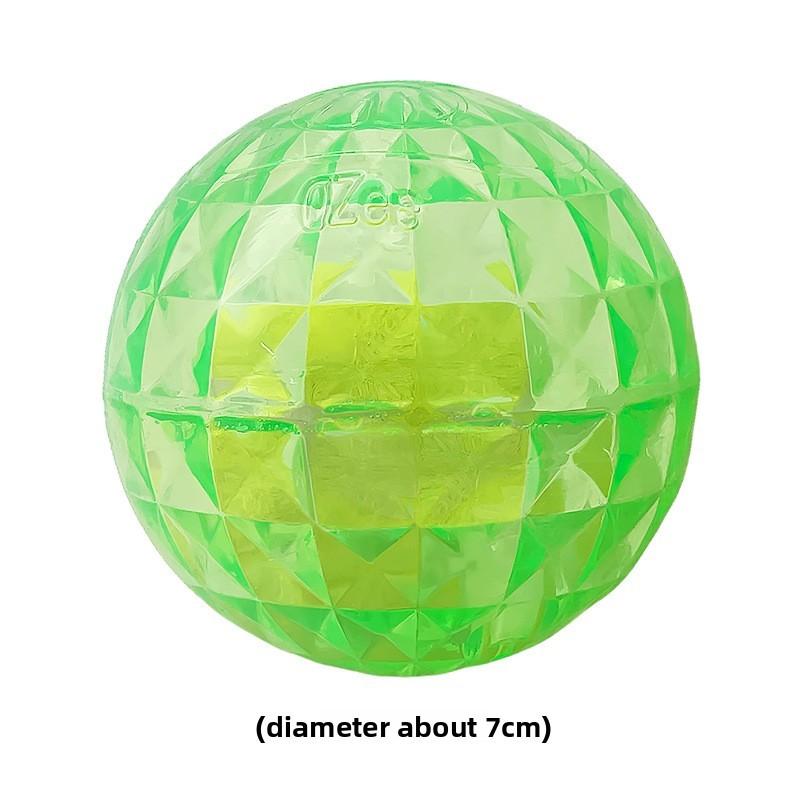 Haustier-Sprachaktiviertes Gummi-Spielzeug mit Leuchte für kleine Hunde zum Spielen im Freien