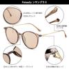 [FEISEDY] Sunglasses UV400 UV Protection, Round Shape, Small, Stylish, Lightweight, Fashionable, for Commuting, Travel, Driving, Men's & Women's,