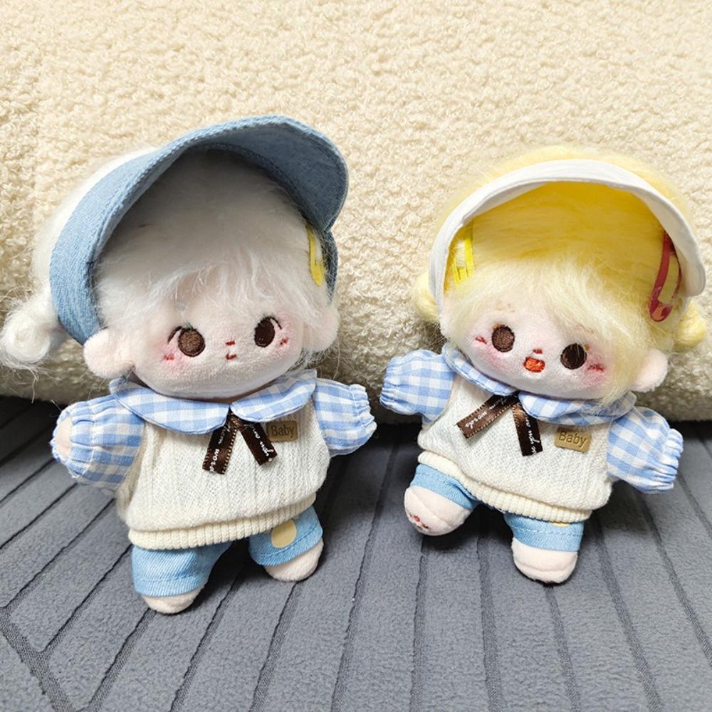 Replacement Games 10CM Cotton Doll Clothes Colorful Doll Outfit Sweater Pant Hat Set  Kids Toys