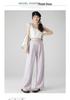 Spring/Summer 2026 Korean Style Maternity Wide-Leg Pants - Casual and Comfortable