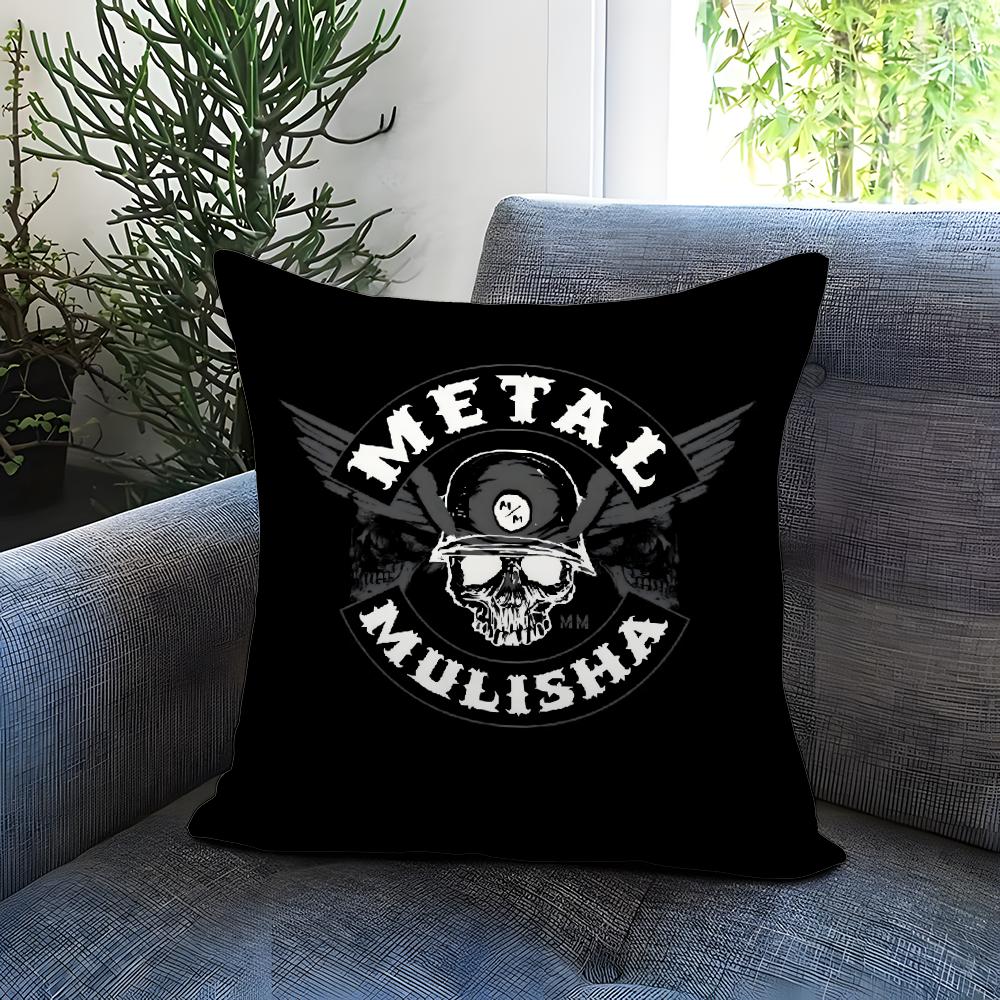 Motocross M-Metal MulishaS Cushion Cover Comfortable Reversible Pillow Cover Ideal for Car Sofa Bedroom & Beyond