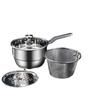 HUIHUADU 20cm Fritteuse aus 304 Edelstahl mit Sieb