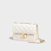 Bag Women's New Summer Leather Women's Bag Messenger Bag Chain High-end Shoulder Small Square Bag