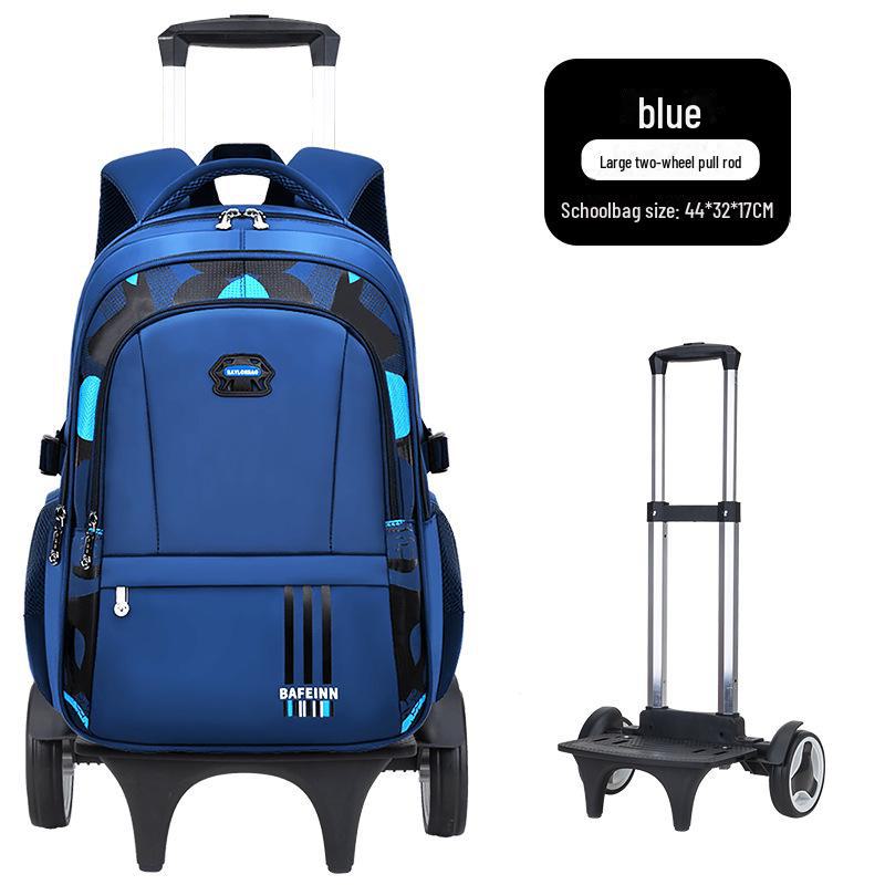 Velkokapacitní batoh na kolečkách pro žáky 2. až 6. třídy