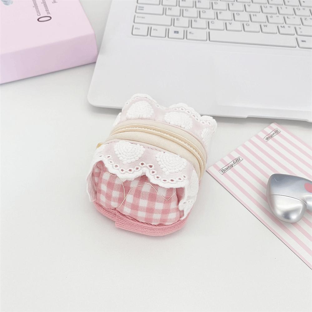 Lace Small Lipstick Bag Multifunctional Earphone Bag Portable Mini Coin Purse  Female/Girls