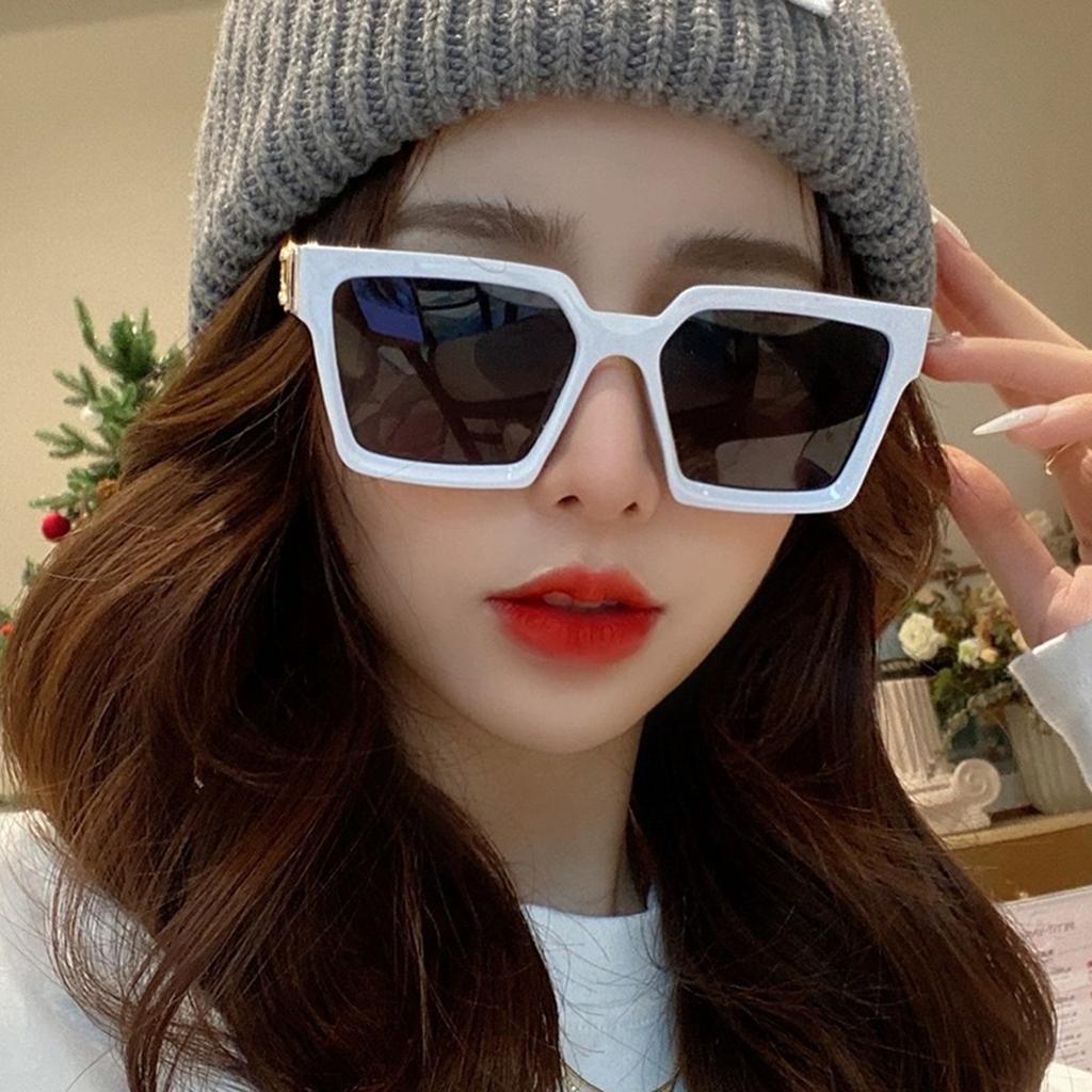 New Fashion Square Sunglasses Men's Sunglasses Big Frame Net Red Tide Street Shooting Sunglasses Personality Trend Glasses Women's Sunglasses