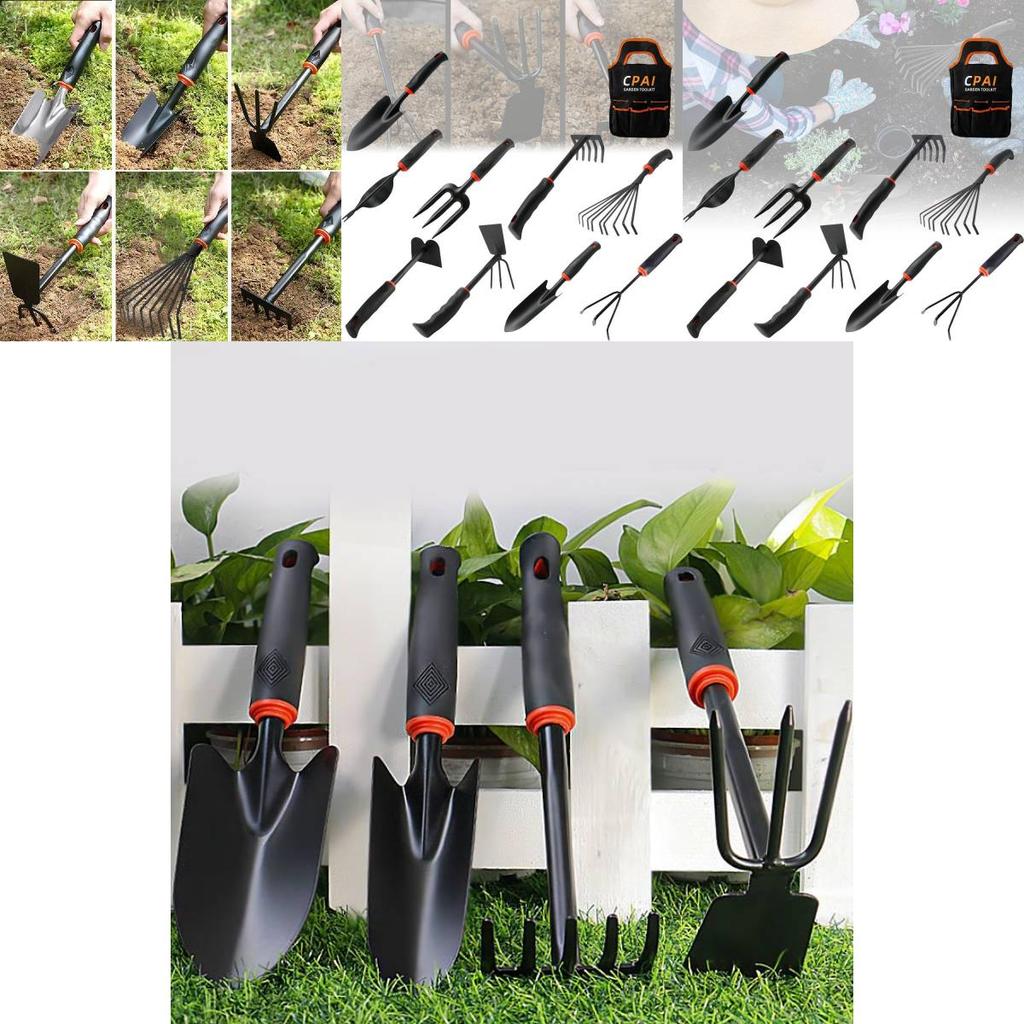 Durable Cast Iron Gardening Shovel Essential Tool For Digging And Planting Soil