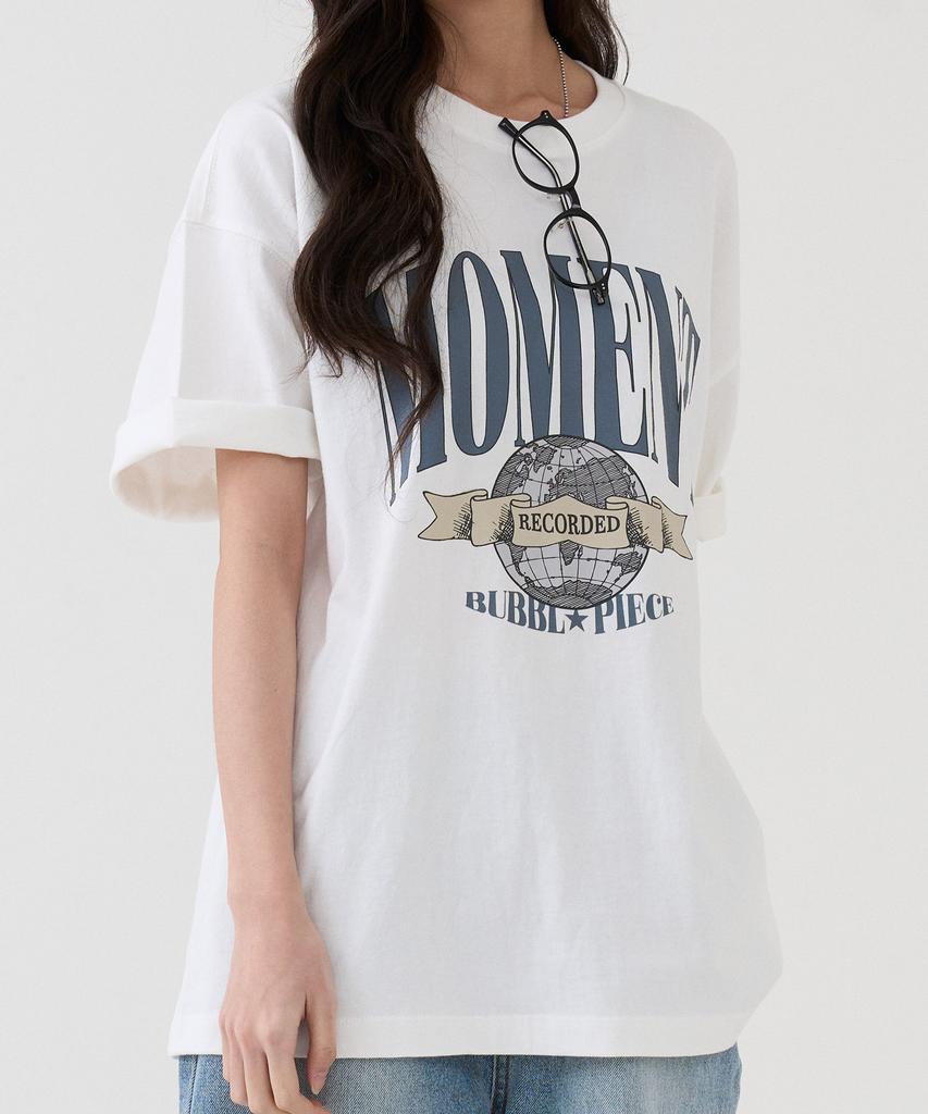 Beobeulpiseu [Unisex] Moment Pigment T-Shirt_White