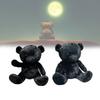 Bear Black Doll Plush Toy Doll Fashion Photo Props Home Decoration Gift Children