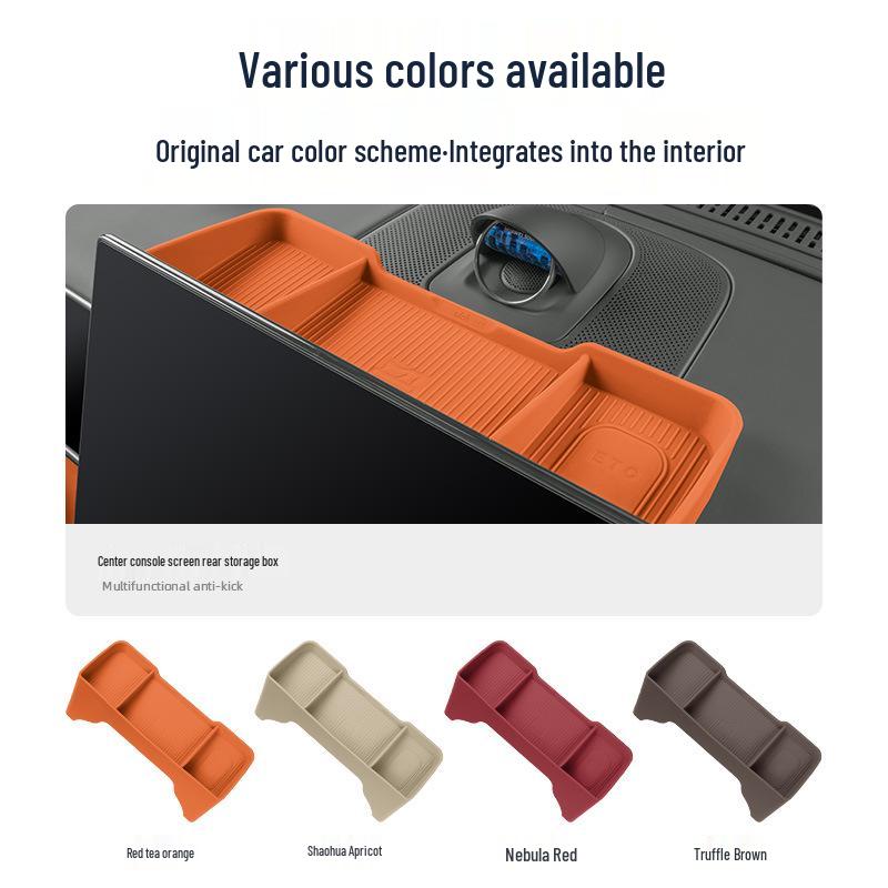 AITO M7 Rear Side & Third Row Window Storage Silicone Pad - Fits 26 Models