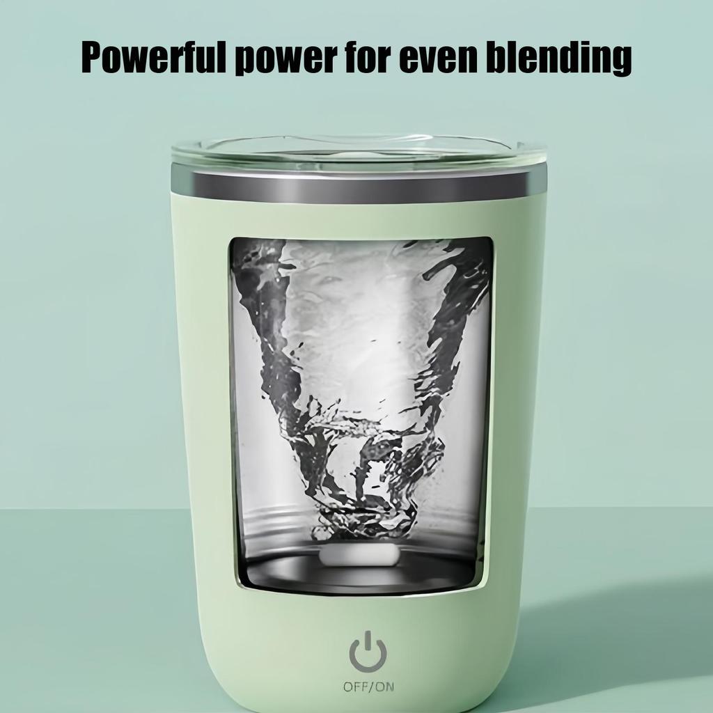 350ml Automatic Self-Stirring Mug 304 Stainless Steel Rechargeable Magnetic Mug Milk Mixing Cup Smart Mixer Water Bottle